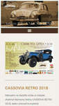 Mobile Screenshot of cassovia-retro.sk